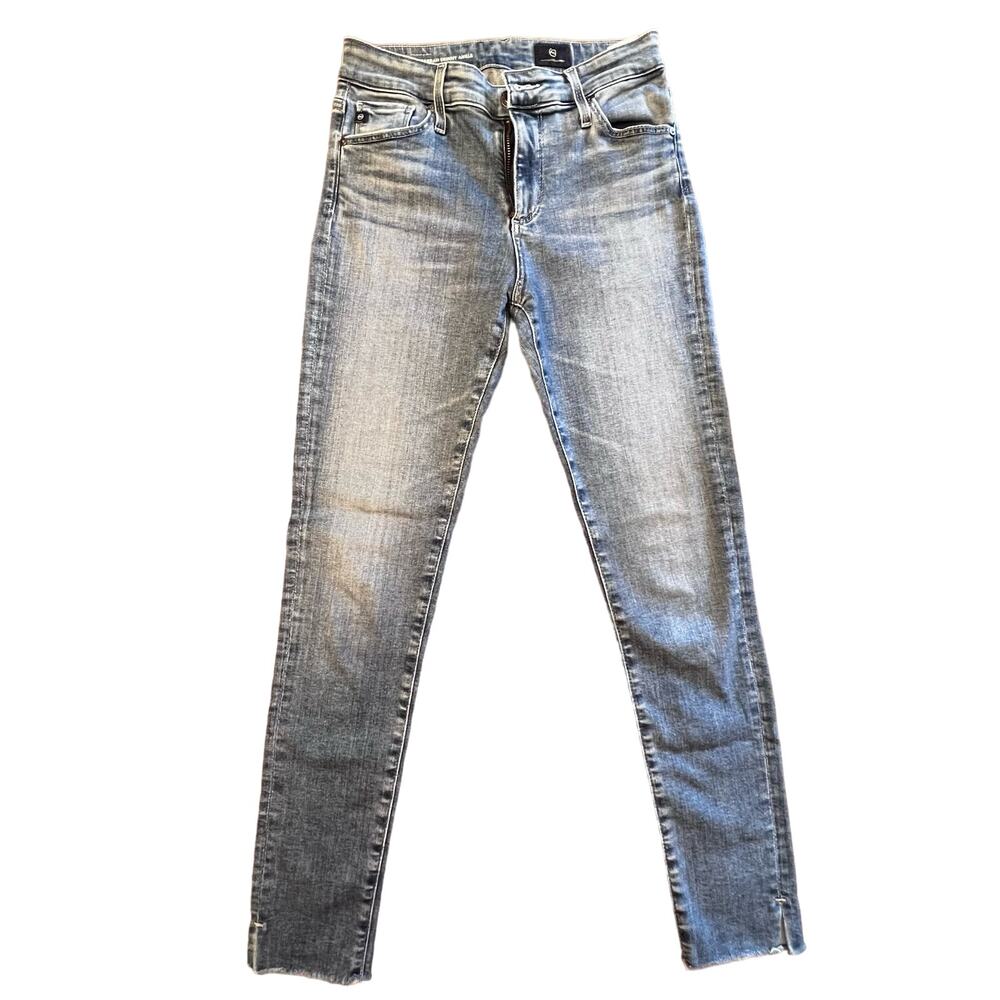 AG Adriano Goldschmied The Farrah Ankle HIGH-RISE SKINNY ANKLE DENIM Jean 25R - Picture 5 of 16